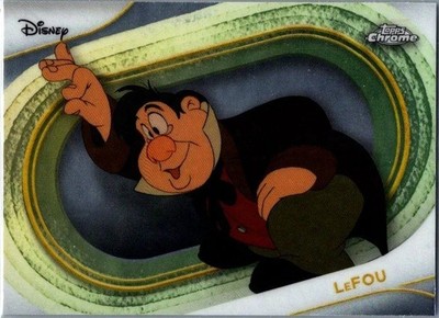 Topps Disney Chrome 2025 LeFou Die Schöne und das Biest Base Card #128
