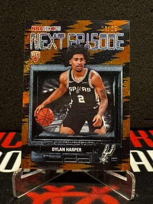 DYLAN HARPER 2025-26 Topps NBA Hoops Orange Next Episode RC /25 #NE-2 SPURS   