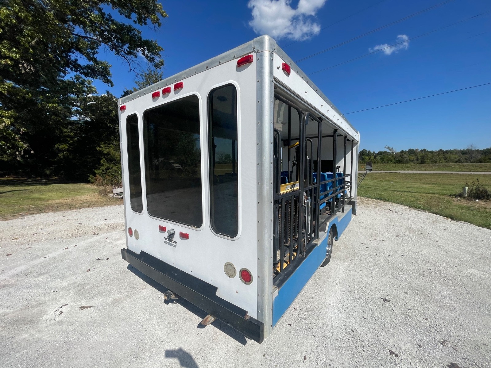 Ford E-350 shuttle bus tram trolley used buses