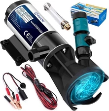 RISTOW RV Macerator Pump 12V/12GPM Waste Water Pump (OPEN BOX)