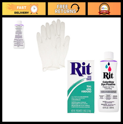 All-in-One Dye Powder Kit with ColorStay Fixative & Gloves - Reduce Color Bleed