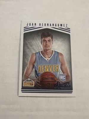 2016-17 Panini Studio Juan Hernangomez Studio Edition RC #181 Bo Cruz Rookie