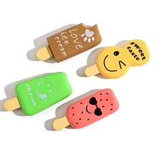 Squeaky Dog Toy, 4 Pack Natural Latex Rubber Interactive Toys for Small Dog...