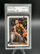 2025-26 Topps Flagship #135 Stephen Curry, Golden State GEM MINT PTA 10🔥
