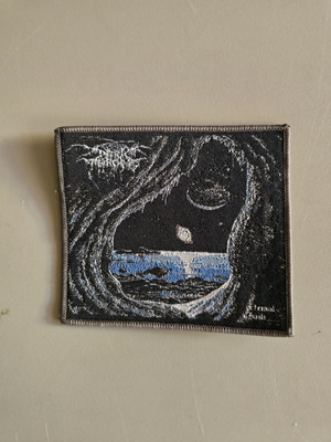 Darkthrone Eternal Hails......  Grey Border Woven Patch