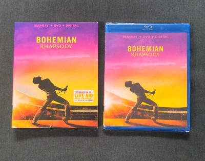 Bohemian Rhapsody 2018 [Blu-ray] W/ Slipcover Queen *BRAND NEW* SHIPS FREE!