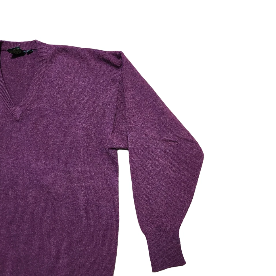 Suéter Nordstrom Cuello en V XL Hombres Lana de Cordero Mínima Comodidad Suave Pullover Diario Foto 4 de 4