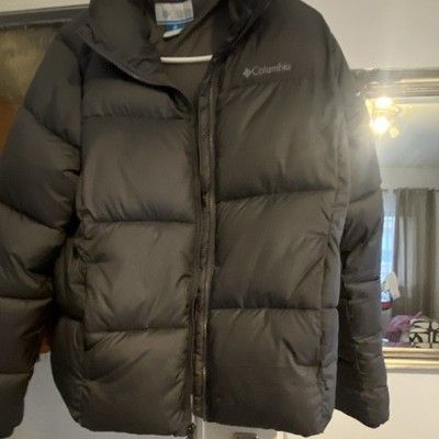 Columbia  Steppjacke schwarz Gr. M gefüttert Stehkragen Zip