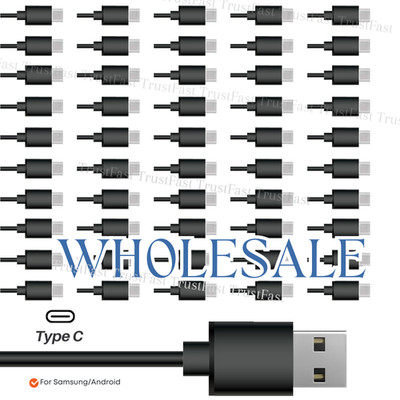 USB-C Data Charger Cable Type C Android Cord for Samsung Galaxy S10 S9 Note8 Lot