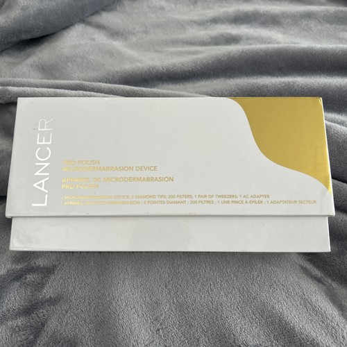 Lancer Pro Polish Microdermabrasion Device Skincare Diamond Tip Suction