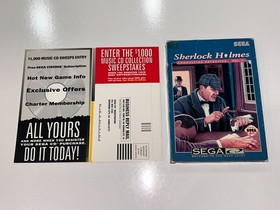 Sherlock Holmes: Consulting Detective Vol. II (Sega CD, 1993) CIB Complete EXC