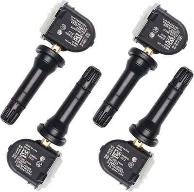 F2GZ-1A189-A TPMS Sensor Tire Pressure Sensor Replacement Set of 4 Compatible wi