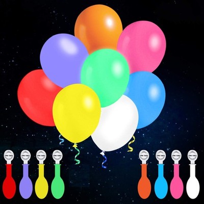 LED Balloons Flashing, 32 Pack, 8 Colors Light Up Balloons, Lasts 12-24 Hours...