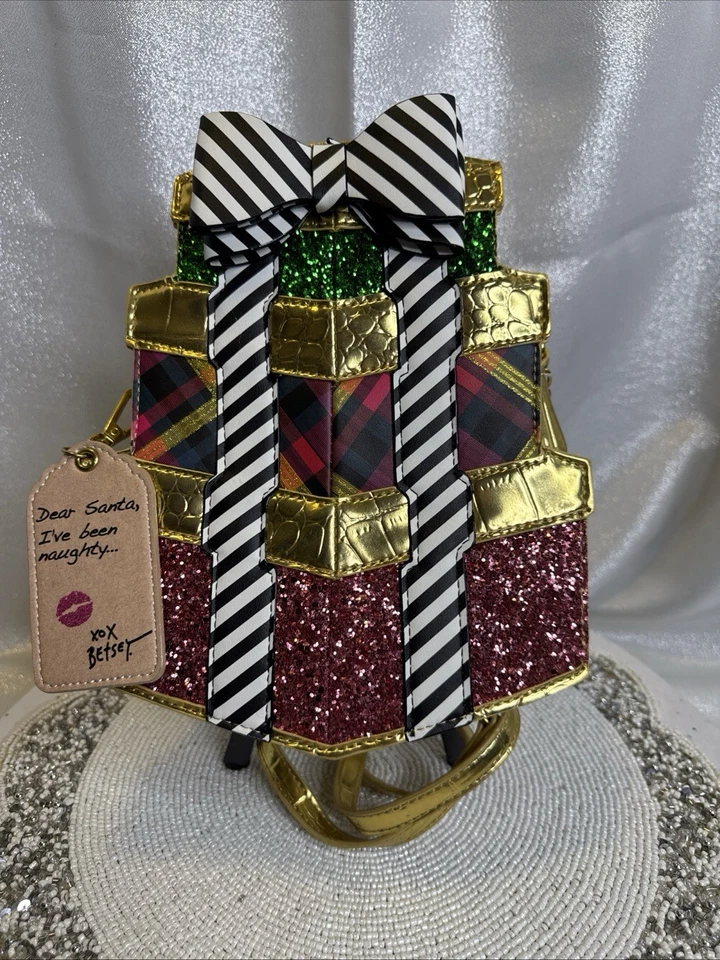 Bolso Bandolera Betsey Johnson Kitsch Regalos de Navidad Cartera ¡¡¡¡¡¡¡¡¡¡¡¡¡¡¡¡¡¡¡¡¡¡¡¡¡! Foto 2 de 4