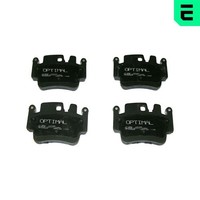 Optimal Bremsbelagsatz, Scheibenbremse BP-12198 FüR Porsche