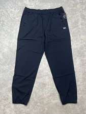 RVCA Kevin EW Pants Jogger Black Elastic Waist Stretch Sz M