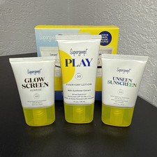Supergoop Daily SPF Starter Set 3pc. Travel Size