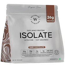 Whey Protein Isolate 2.2 Lb Dark Chocolate | 26g Protein