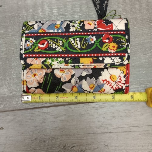 Vera Bradley Euro Wallet POPPY FIELDS New with Tags Tri-Fold - Picture 11 of 13