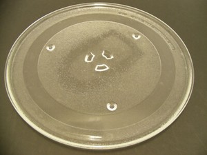 Mikrowellenteller 31,5cm Drehteller Mikrowelle Teller Universalteller Glasteller