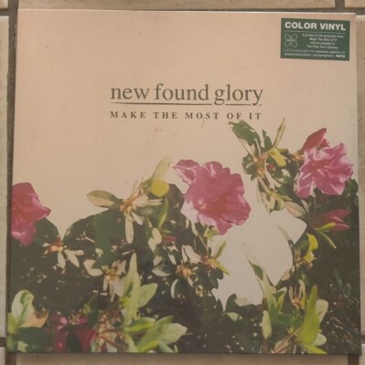 New Found Glory - Make The Most Of It LP Record Exclusive Vinyl Green /300