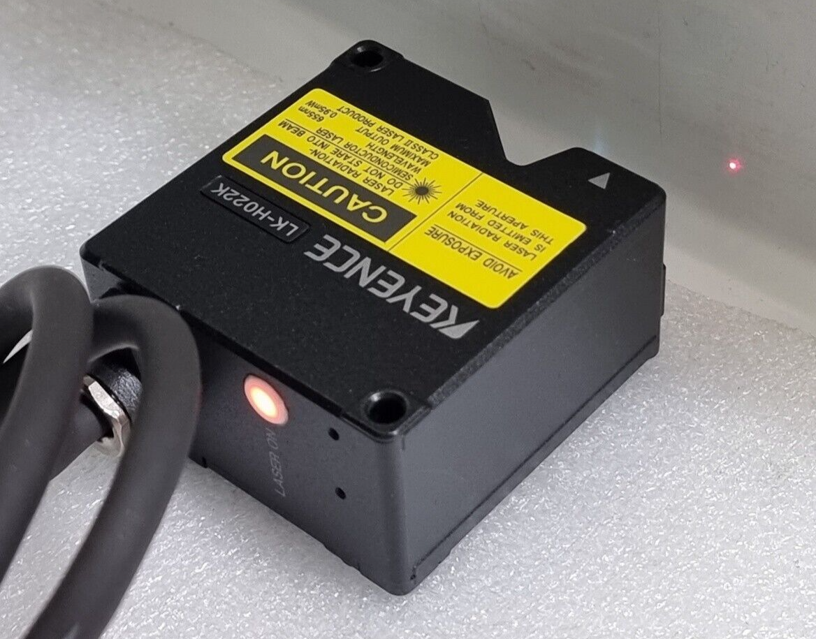 KEYENCE LK-G5000 & LK-H022K LASER SENSOR & LK-HD500