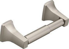 Moen P5050BN Toilet Paper Holder - Brushed Nickel Finish Modern Wall Mounted