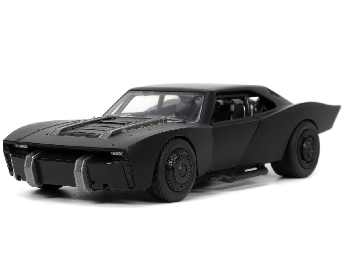 BATMOBILE & BATMAN FIGURE THE BATMAN 2022 MOVIE DC COMICS 1/32