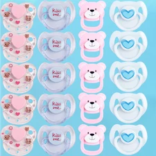 20pcs Magnetic Pacifiers Dummy for Reborn Baby Dolls Toys Accessories DIY Gift