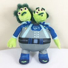 Peluche A48 Disney Monsters Tomorrowland Green Watson & Crick Lovey