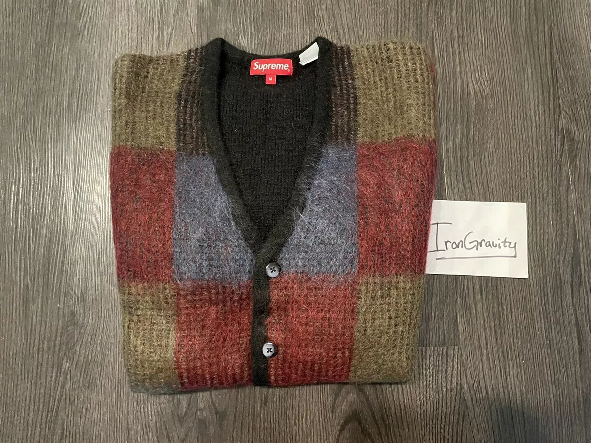 Supreme Brushed Mohair Cardigan M-