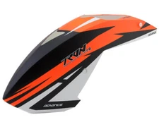 Tron Helicopters Tron 7.0 Advance Canopy (Orange/Black) [TR702-158]