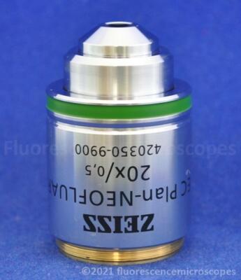Zeiss EC Plan-Neofluar 20x /0.5,  /0.17. 420350-9900 M27 Microscope Objective