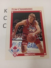 1991 NBA Hoops #261 Tom Chambers All Star   ID: 2