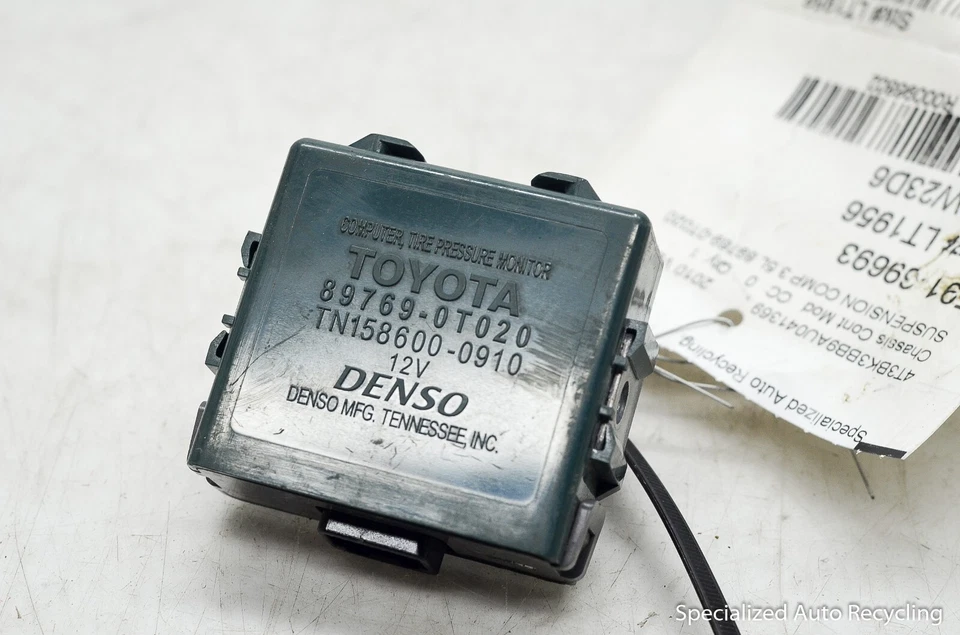 Toyota Venza TPMS 2014 módulo de control de presión de neumáticos 897690T020 OEM Foto 2 de 4