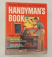 Better Homes Gardens HANDYMANS BOOK 1970  tools repair maintenance #6.6.35