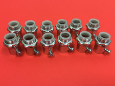 Crouse-Hinds - 1/2" EMT Conduit Connector - Screw Lock - LOT OF 12 - UNUSED