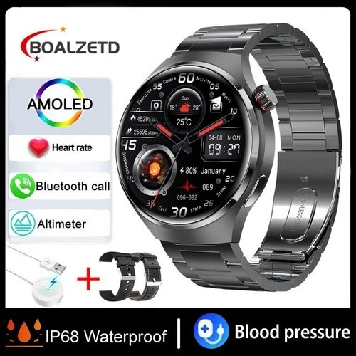 Huawei GT4 PRO Waterproof Smart Watch NFC GPS Tracker AMOLED Bluetooth Men Women - Picture 17 of 23