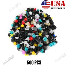 500X Moulding Fastener Screwdriver Car Retainer Clips Auto Plastic Fasteners Kit