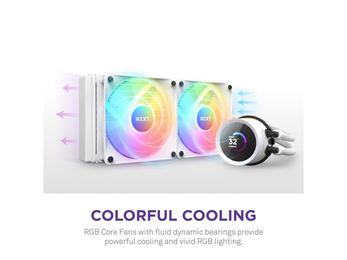 NZXT KRAKEN 360 RGB ホワイト RL-KR360-W1 Amazon.co.jp: NZXT KRAKEN RGB 360 White 簡易水冷CPUクーラー