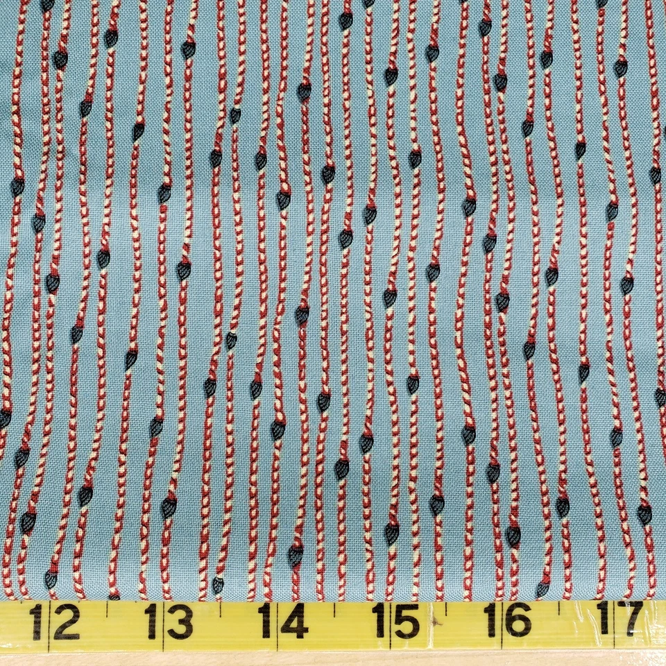 Quilting Treasures Tomorrows Leader Norman Rockwell Boy Scouts Blue Rope 31 x 44 - Image 3 of 4