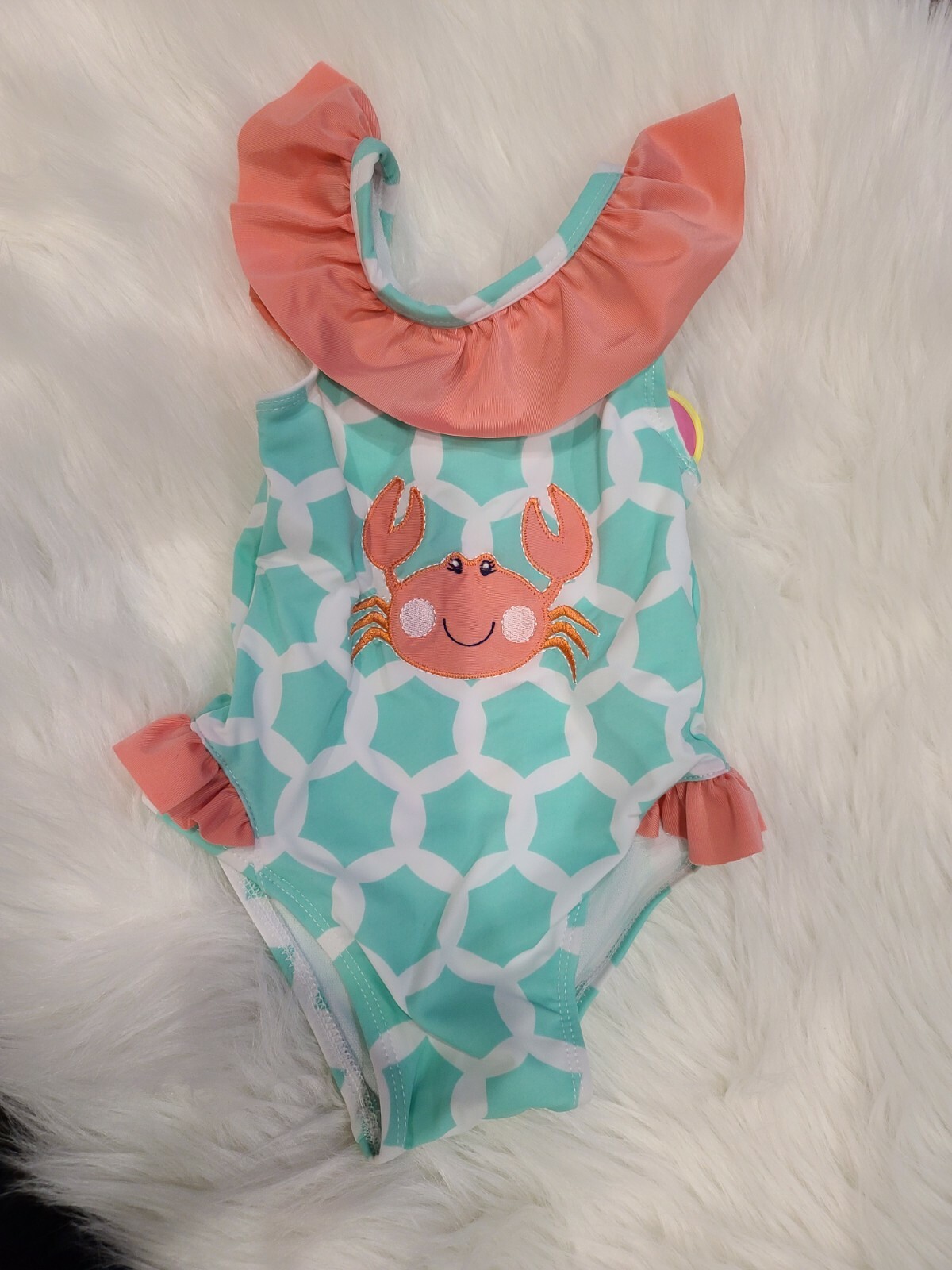 Girl Bathing Suit 12Mth Crab Nursery Rhyme Nwt eBay