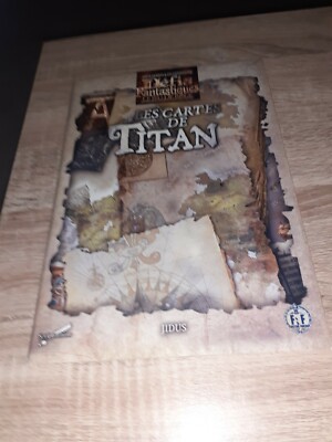 Les Cartes De Titan - Défis Fantastiques - Jeu De Rôle Livingstone - Rare