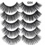 5-Pairs-100-Mink-Natural-Thick-False-Fake-Eyelashes-Eye-Lashes-Makeup-Extension