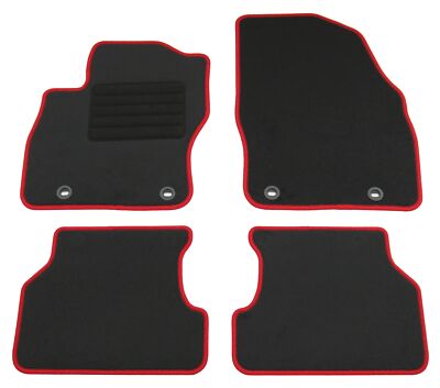 Premium Auto Zubehör MAT10 Fußmatten-Set Für Ford Focus 2 (Bj. 2004-2011) – 4-teilig, Wasserdicht & Anti-Rutsch | Made In Germany Wasserdichte Autoteppiche Erstausrüsterqualität