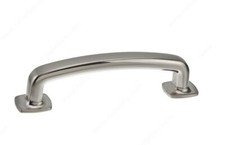 Richelieu Hardware Bp86396195 Transitional Metal Handle Pull 96MM 10 Units 