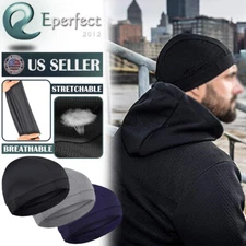 Cooling Cycling Skull Cap Sweat Wicking Helmet Liner Running Hat for Men Women