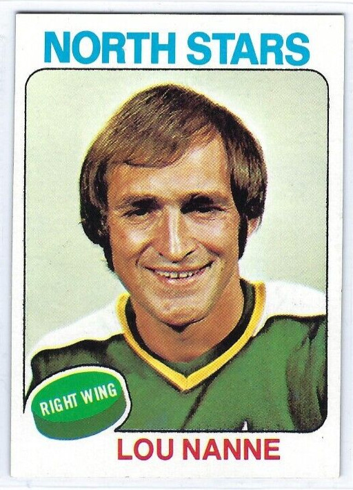 1975-76 Topps Hockey #143 Lou Nanne