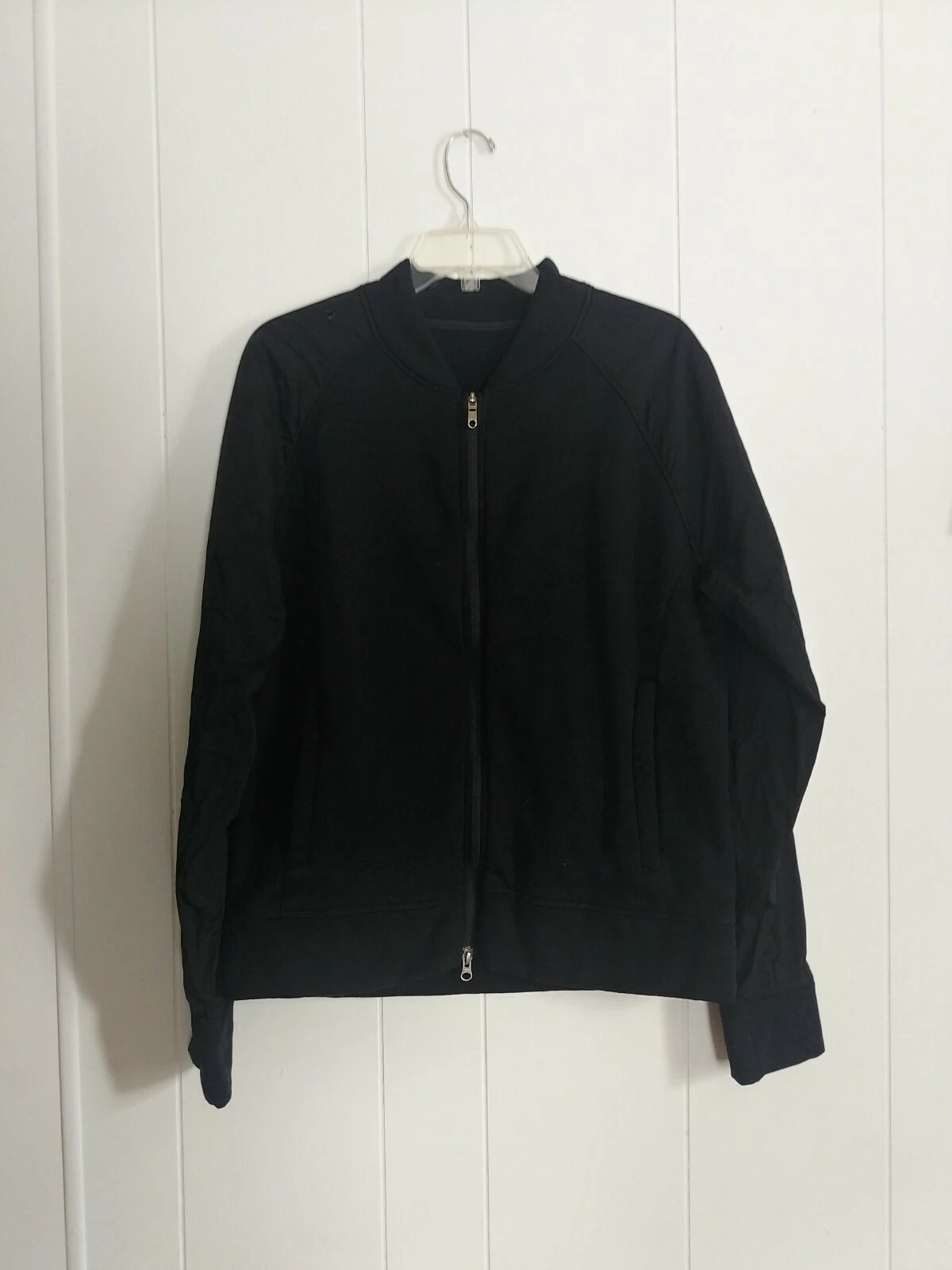 lululemon revolution bomber full zip jacket