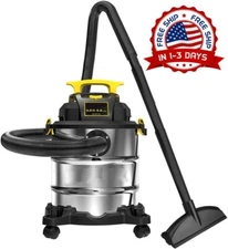 Aspiradora para auto carro casa electrica de 6 Galones seco mojado POTENTE 4 HP